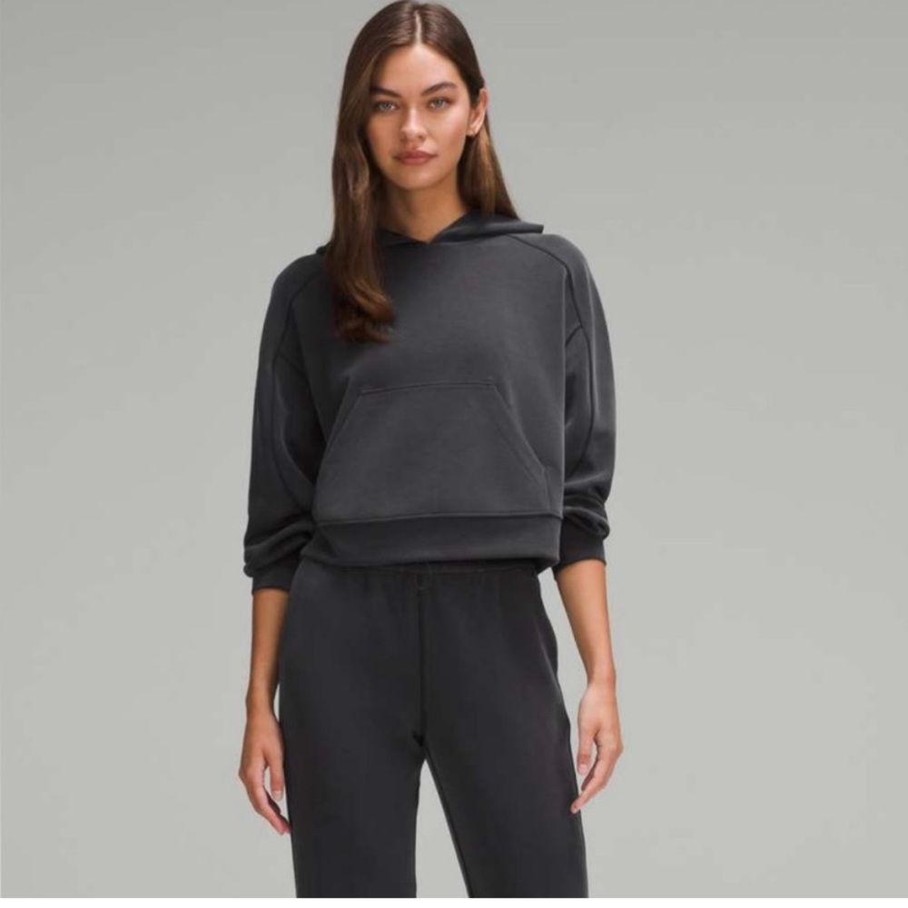 NWT Lululemon Athletica Women's charcoal black softstream Hoodie